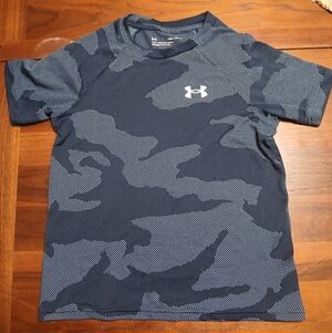 Under Armour Kids' Navy‎ Camo Tee
